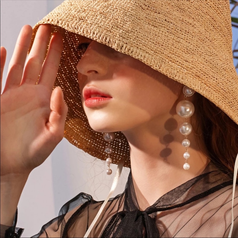 Cascade pearl Earrings